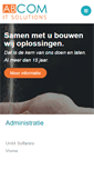 Mobile Screenshot of abcom.nl