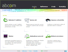Tablet Screenshot of abcom.cz
