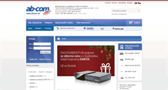 Desktop Screenshot of abcom.sk